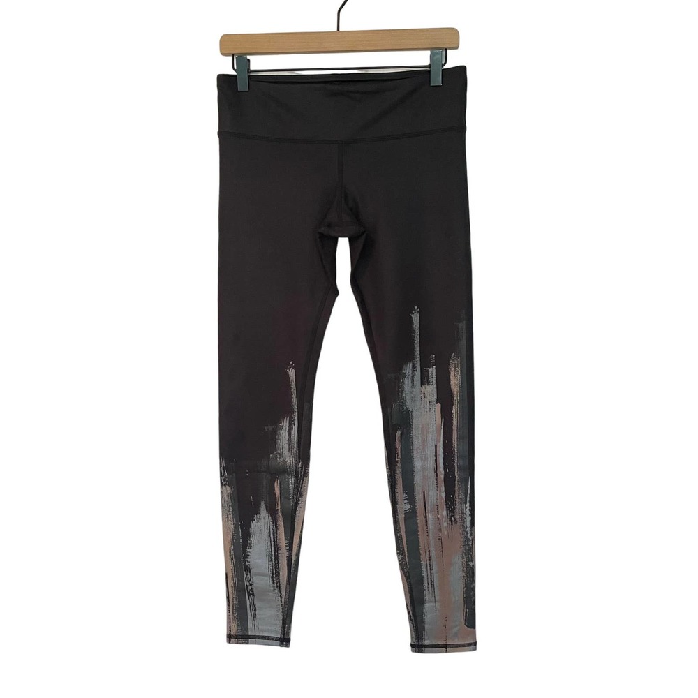 Alo Yoga Mid Rise Metallic Painted Leggings